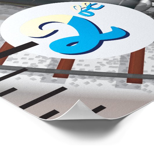 鉄道成長図 ポスター (角)