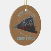 鉄道技師は決して古い鉄道員ではない セラミックオーナメント (右)