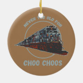 鉄道技師は決して古い鉄道員ではない セラミックオーナメント (裏面)