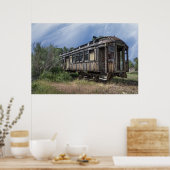 鉄道旅客コーチ – ネバダシティモンタナ ポスター (キッチン)