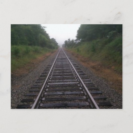 鉄道旅行者 ポストカード (正面)