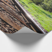 鉄道旅行、ラッピング紙 ラッピングペーパー (角)