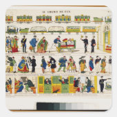 鉄道旅行， c.1850 スクエアシール (正面)