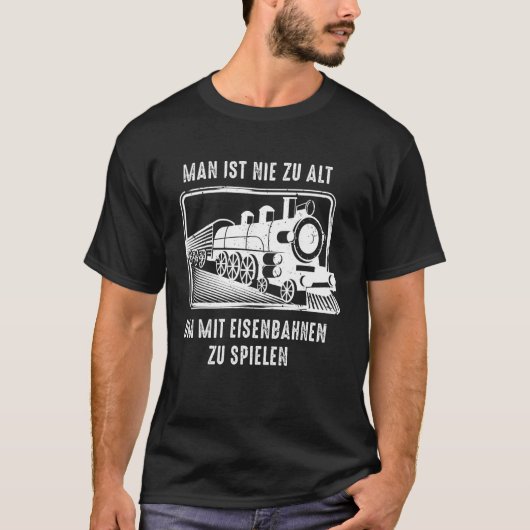 鉄道案内の模型作成者 Tシャツ (正面)