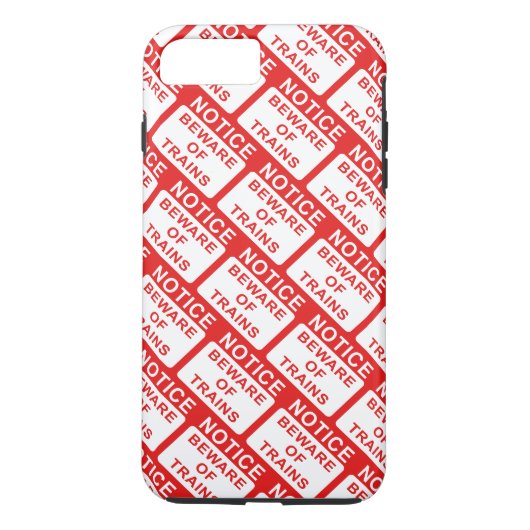 鉄道標識プリント Case-Mate iPhoneケース (裏面)