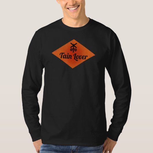 鉄道標識鉄道車両 Tシャツ (正面)