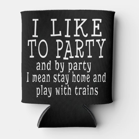 鉄道模型のホビーおもしろいファンが好き 缶クーラー (正面)