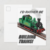 "鉄道模型を作っていたい" ポストカード (正面/裏面)