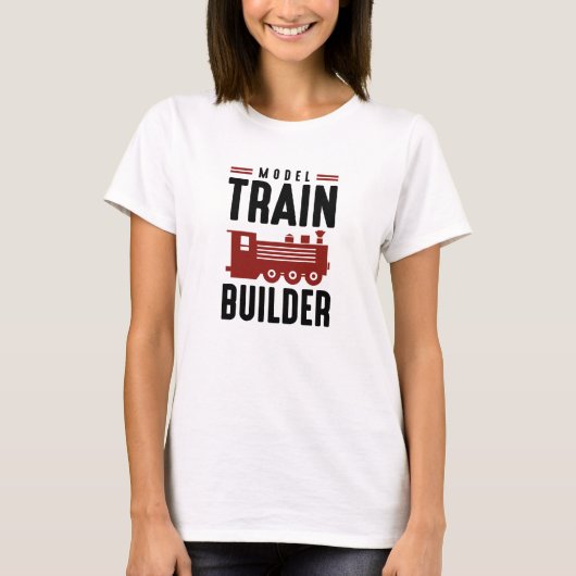 鉄道模型ビルダ Tシャツ (正面)