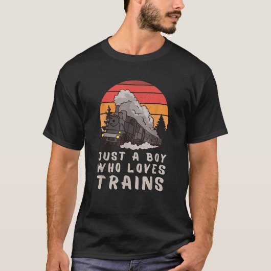 鉄道模型趣味 トレイン コレクター 鉄道 Tシャツ (正面)