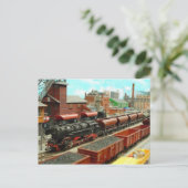 鉄道模型駅はがき ポストカード (スタンド正面)