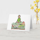 鉄道模型 カード (黄色い花)