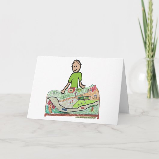 鉄道模型 カード (正面)