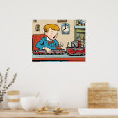 鉄道模型 – キッズトイズ ポスター (キッチン)