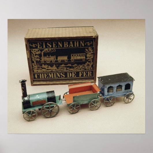 鉄道模型， c.1870 ポスター (正面)