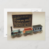 鉄道模型， c.1870 ポストカード (正面/裏面)