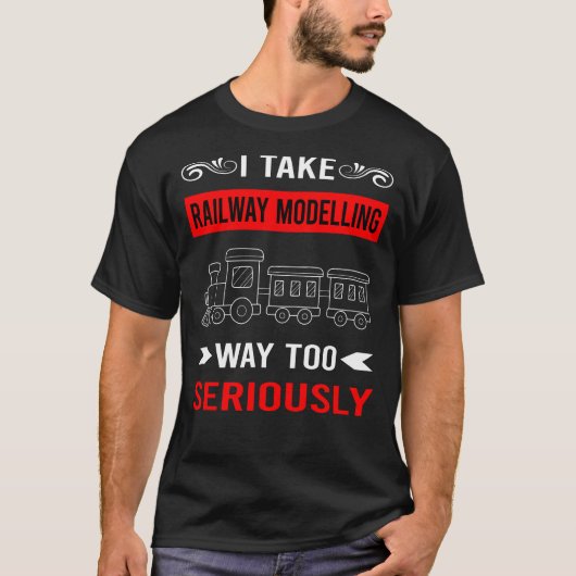 鉄道模型 Tシャツ (正面)
