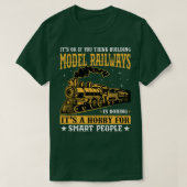 鉄道模型 Tシャツ (デザイン正面)