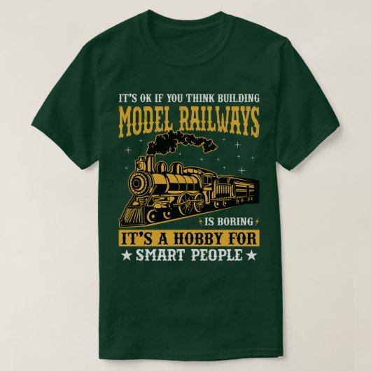 鉄道模型 Tシャツ (デザイン正面)