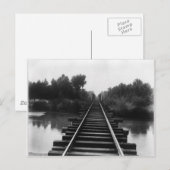 鉄道橋1800年代 ポストカード (正面/裏面)