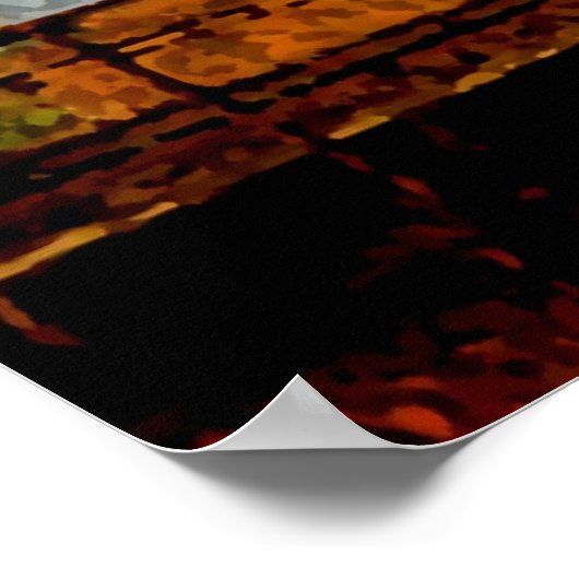 鉄道橋 ポスター (角)