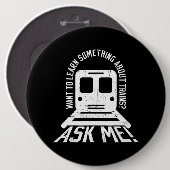 鉄道機関車及び鉄道機関車用鉄道 缶バッジ (正面&裏面)