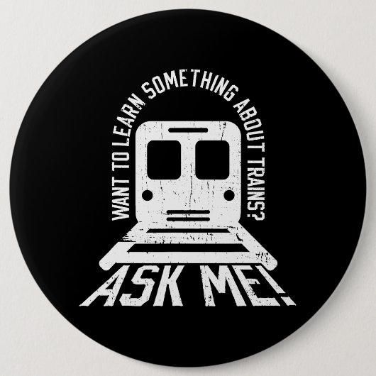 鉄道機関車及び鉄道機関車用鉄道 缶バッジ (正面)