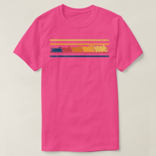 鉄道機関車鉄道1 Tシャツ (デザイン正面)