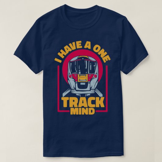 鉄道機関車鉄道2 Tシャツ (デザイン正面)