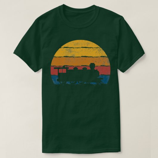 鉄道機関車鉄道3 Tシャツ (デザイン正面)