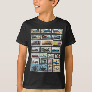 鉄道機関車4を訓練します Tシャツ