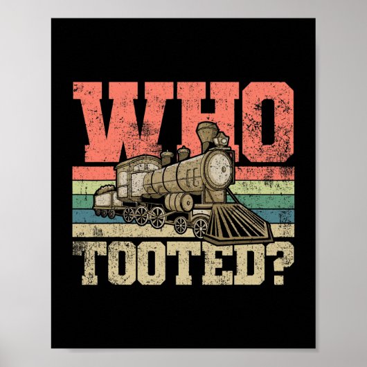 鉄道機関車 ポスター (正面)