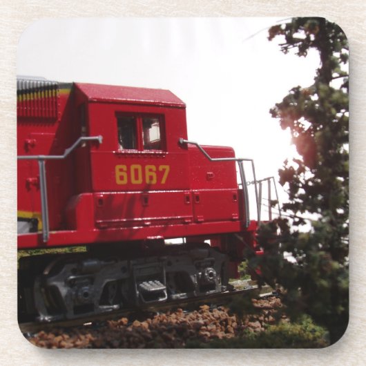 鉄道用コースターセットのモデル コースター (正面)
