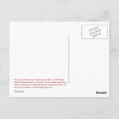 鉄道用架台はがき ポストカード (裏面)