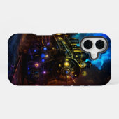 鉄道用溝ケース iPhone 16ケース (裏面横)