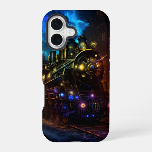 鉄道用溝ケース iPhone 16ケース (裏面)