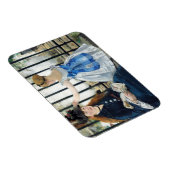 鉄道用磁石を調合する マグネット (右側)