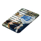 鉄道用磁石を調合する マグネット (左側)