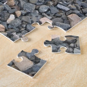 鉄道砂利 ジグソーパズル (側面)