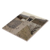 鉄道笛ポストのタイル タイル (側面)