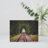 鉄道緑豊かな景色 ポストカード (スタンド正面)