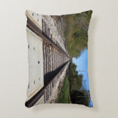 鉄道線路の写真 アクセントクッション (正面(垂直))