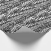 鉄道線路映像 ラッピングペーパー (角)