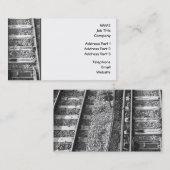 鉄道線路映像 名刺 (正面/裏面)