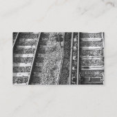 鉄道線路映像 名刺 (裏面)