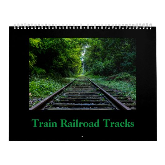 鉄道線路 カレンダー (カバー)