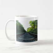 鉄道線路 コーヒーマグカップ (左)