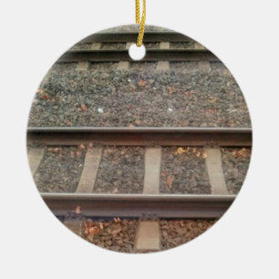 鉄道線路 セラミックオーナメント
