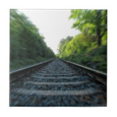 鉄道線路 タイル (正面)