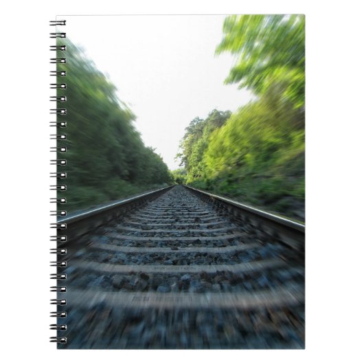 鉄道線路 ノートブック (正面)